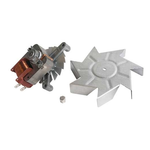 MOTORE FORNO 220V 25W VENTILATORE ARISTON INDESIT C00016057 COMPLETO ORIGINALE C00016057        INDESIT