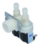 Elettrovalvola 2 Vie 90° 2x12mm per Lavatrice e Lavastoviglie - Compatibile 62AB010          