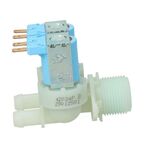 Elettrovalvola 2 Vie 180° 2x12mm per Lavatrice e Lavastoviglie - Compatibile 62AB012          