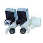 ELETTROVALVOLA 2 VIE 90° RAST2.5 LAVATRICE WHIRLPOOL COMPATIBILE C00110333 00208068         