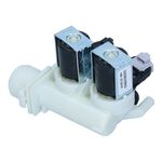 ELETTROVALVOLA 2 VIE 90° RAST2.5 LAVATRICE WHIRLPOOL COMPATIBILE C00110333 00208068         
