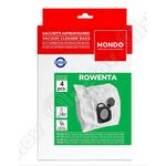 SET 4 SACCHETTI ASPIRAPOLVERE ROWENTA ADATTABILI ZR200520 ROW305M          