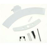 KIT MANIGLIA BIANCA COMPLETA SPORTELLO OBLO' LAVATRICE REX AEG ELECTROLUX COMPATIBILE - 4055137402 4055137402       AEG