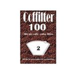 Filtri carta misura 2 confezione da 100 pz in scatola per caffettiera americana XS011            