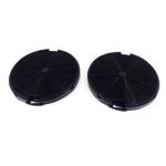 Filtro cappa a carbone 156mm kit 2pz adattabile Faber D156 WR042            