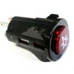 PULSANTE LUMINOSO ROSSO 26ME0188/R       
