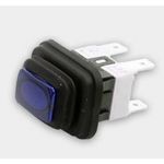 Pulsante spia bipolare blu DFR004           