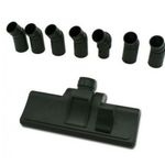 SPAZZOLA PAVIMENTI/TAPPETI CON RUOTE BR31 DOTATA DI 7 RACCORDI 35600812         