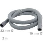 TUBO SCARICO 2 MT D/D BAG AV1319           