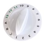 MANOPOLA PROGRAMMI LED 13+3 ECO LAVATRICE ARISTON INDESIT ORIGINALE C00265408        