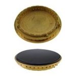 Spartifiamma ottone + piattello ausiliare S1723            