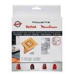 SACCHETTI PER ASPIRAPOLVERE ORIGINALE ROWENTA MODELLO COMPACTEO ERGO-ACCESIMO CITY SPACE E MINI SPACE ZR003901 ZR003901         