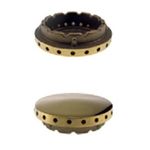 Spartifiamma in Ottone Lucido Piccolo per Piano Cottura Indesit Ariston - L2703 L2703            