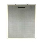 Filtro alluminio Italres 253x300x8mm cappa Faber Ariston Merloni Electrolux Scholtes 06ka0052 06KA0052         