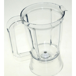 CONTENITORE BICCHIERE TRASPARENTE SENZA LAME E SENZA COPERCHIO PER FRULLATORE ROBOT TRITATUTTO MOULINEX MS-0A11540       
