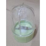 ARIETE BICCHIERE CONTENITORE PICCOLO CON LAMA VERDE TRITATUTTO CHOPPY MAGIC 1824 6086002800       