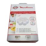 Set di 7 vasetti in vetro con coperchio Yogurtiera Moulinex A14A03 A14A03  