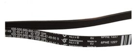 Cinghia Poly-V 1227H6 EL Hutchinson  per Lavatrice Vestel - Originale 42028149         