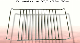 GRIGLIA CROMATA ESTENSIBILE con VITI 22GG0111/V       
