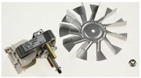MOTORE VENTILATO 18W 220-240V 50/60HZ COMPLETO CON VENTOLA E DADO PER CUCINA FORNO CANDY HOOVER 42817724         Candy