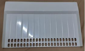 VASSOIO BIANCO CON ASOLE 'DF285-330' C00023310 C00023310        INDESIT