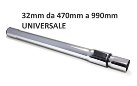 Tubo telescopico in acciaio Ø 32mm estensibile da 470mm a 990mm - O371 O371             
