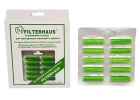 CONFEZIONE PROFUMATORI STICK VERDI BLISTER DA 10 PZ ADATTABILE FOLLETTO MODELLI VK120-131 O820             