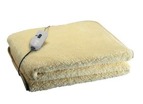 Scaldaletto Singolo, Softly - 50% Lana, 150 x 80 cm Imetec SGR - 16233 16233  Imetec