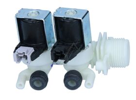 ELETTROVALVOLA 2 VIE 90° RAST2.5 LAVATRICE WHIRLPOOL COMPATIBILE C00110333 00208068         