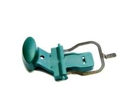 Pulsante verde sblocco bastone telescopico adattabile a modello VK140 Marca: Adattabili Folletto O846             