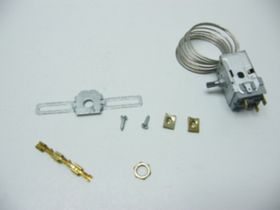 Termostato per frigorifero Doppia porta Universale 3 contatti Capillare 1200mm FR4892           