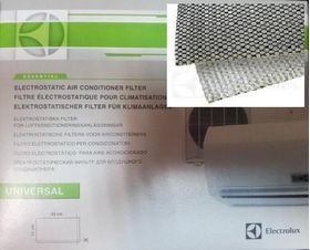 Filtro Condizionatore Universale Elettrostatico Originale Electrolux 11x30 cm 9029793677       