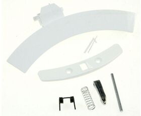 KIT MANIGLIA BIANCA COMPLETA SPORTELLO OBLO' LAVATRICE REX AEG ELECTROLUX COMPATIBILE - 4055137402 4055137402       AEG