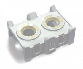 INIETTORE TUBO RACCORDO RAMPA ALIMENTAZIONE IRROGATORE LAVASTOVIGLIE IGNIS WHIRLPOOL ORIGINALE - 481253029431 481253029431     INDESIT