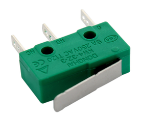 Microswitch 5A con leva 3 mini faston F168A            