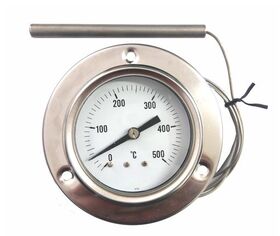 TERMOMETRO 0-500° Fiss. Est.- Cap.mm1000 22TF0012/2       