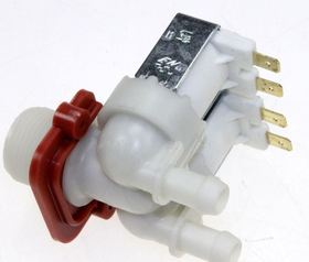 ELETTROVALVOLA 2 VIE 180° 12MM LAVATRICE UNIVERSALE 00208048 