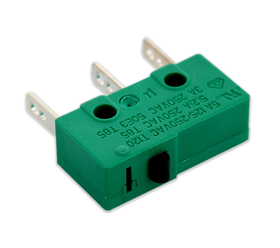 Microswitch 5A 3 mini faston F168             