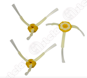 SET 3 SPAZZOLA LATERALE COMPATIBILE PER ROOMBA 700 - 600 - 500 ASPIRAPOLVERE IROBOT 00802405         