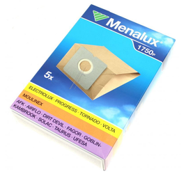 MENALUX 9001664193 Sacchetti di Carta Compatibili 1750P per Aspirapolvere Electrolux, Progress e Moulinex 9001664193       Menalux