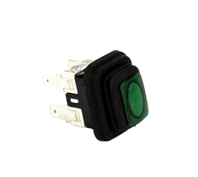 Interruttore spia bipolare verde accensione didiesse frog codice fr039 FR039            