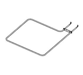 RESISTENZA INFERIORE BASE PER CUCINA FORNO REX AEG ELECTROLUX ZANUSSI ORIGINALE 140063361012     Zanussi