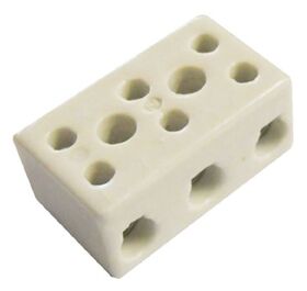 MORSETTIERA CERAMICA 6 ATTACCHI 250V 40A 26ME0206 26ME0206         