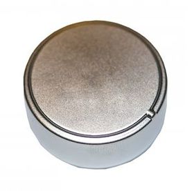 Manopola metallizzata Ø 6mm mozzo 3mm adattabile **Ariston - Indesit - Hotpoint** Marca: Ariston Indesit WL1097           INDESIT