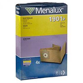 Sacchetti di Carta Compatibili 1901P per Aspirapolvere Electrolux, Volta e Karcher MENALUX 9001967562 9001967562       Menalux