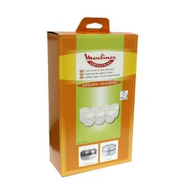 Set di 7 vasetti in vetro con coperchio Yogurtiera Moulinex A14A03 A14A03  
