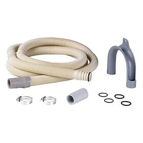 KIT TUBO SCARICO IN SACCHETTO COMPRENDENTE CURVA+FASCETTA+MANICOTTO IG1302           INDESIT