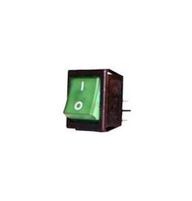 INTERRUTTORE BIPOLARE LUMINOSO VERDE 26ME0031/V       
