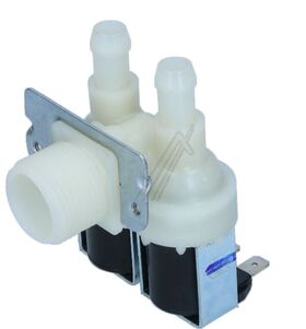 Elettrovalvola 2 Vie 90° 2x12mm per Lavatrice e Lavastoviglie - Compatibile 62AB010          