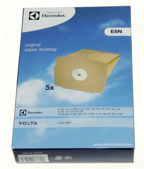 E6N SACCHI ASPIRAPOLVERE ELECTROLUX PZ. 5 9001961193       Electrolux